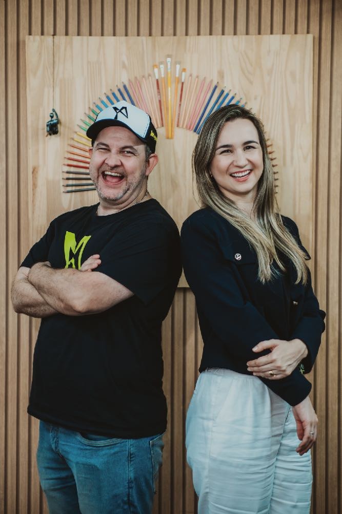 Alex Façanha e Priscila Façanha, direção da Baladeira.LAB